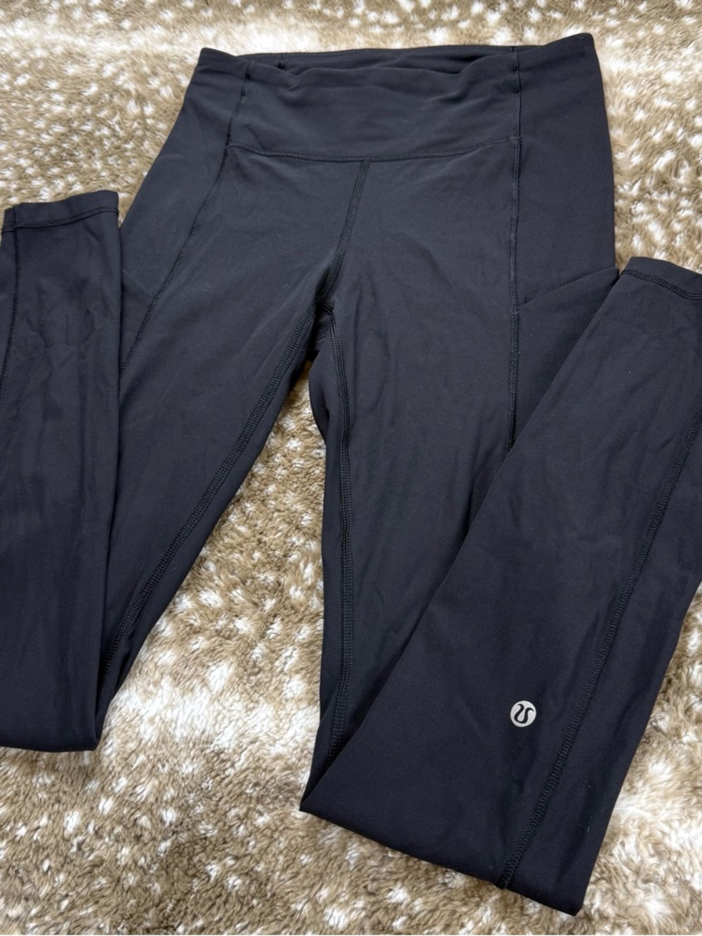 lululemon athletica Black Active Legging with Side Pockets